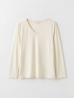 V Yaka Kad?n Pijama ?st?