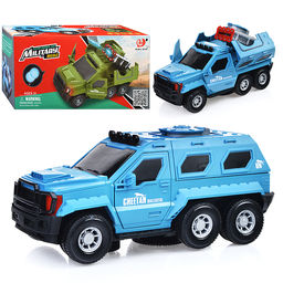 Машина "Военная ракета" на батарейках, в коробке