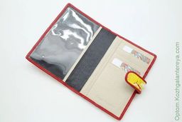 Женская кожаная обложка для автодокументов Sergio Valentini СВ 8003-084  фото 3