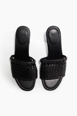 Sandalias de tac?n trenzadas - H&m фото 3