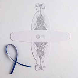 Цена за 5 шт. Бонбоньерка свадебная Платье невесты, 6.6 9.6 см - Дарите счастье фото 2