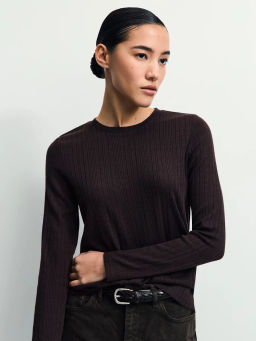 Лонгслив с содержанием вискозы / Zarina