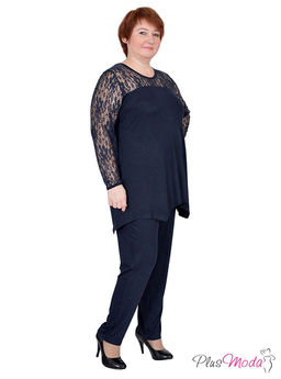 Туника Модель №205 размеры 50-76 - Plusmoda фото 2