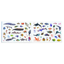 100 наклеек Морские животные, 12 стр. - Буква-ленд фото 3