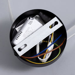 Бра Сердце LED 8 Вт 3000-6000К черный 25?20?6 см