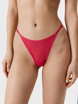 Infinity / Трусы стринги-бразилиано жен. Neptunia малиновый