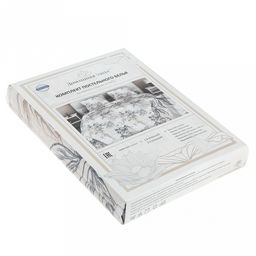 Постельное белье, комплект 1,5 спальный "Симфония" беж, 4 предмета: пододеяльник 145х215см, простыня 150х215см, 2 наволочки 70х70см с клапаном-запахом, бязь "Комфорт" 121г/м2, хлопок 100%, упаковка "эконом" ПВХ 32х41х2,5см, "Домашняя мода" (Россия)