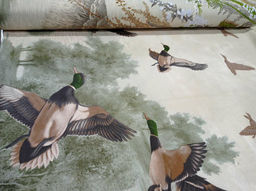 Простыня на резинке 200*200 см, бязь ГОСТ, борт 25 см (Утиная охота) - Ивановотекстиль фото 3