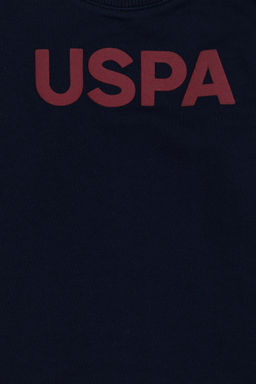 U. S. Polo Assn / Базовый свитшот темно-синего цвета для мальчика - U.s. polo assn фото 3