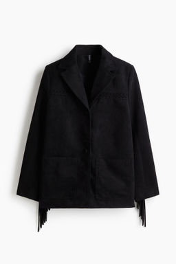 Blazer con flecos