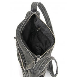 Сумка женская текстиль JN-8184, 1отдел, черный jeans SALE 261782 - Bobo фото 8