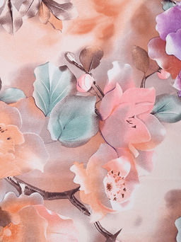 Простыня бязь люкс - Фиалки 150х215