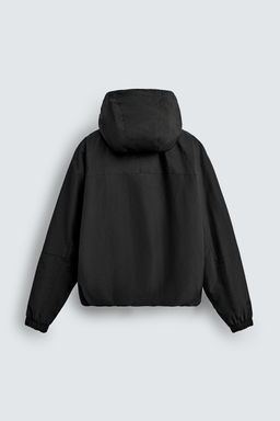 CAZADORA T?CNICA WATER REPELLENT COMBINADO POLAR / Negro - Zara фото 8