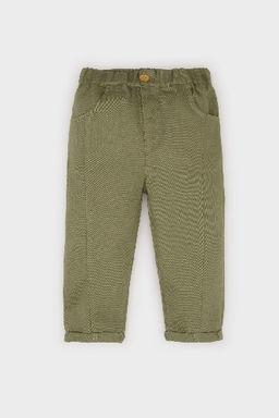 Erkek Bebek Beli Lastikli Duz Paca Gabardin Pantolon