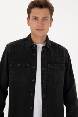 Erkek Siyah Jean G_mlek - U.s. polo assn фото 2