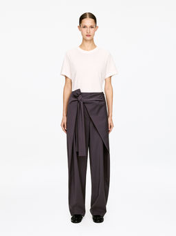 Pantalones sastre con detalle cruzado - H&m фото 2