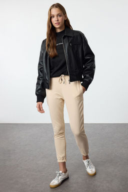 Siyah Basic Jogger Ince Orme Esofman Alt? Pantolon TWOAW21EA0194 - Trendyolmilla фото 13