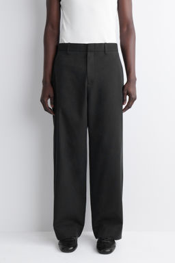 PANTAL?N CHINO WIDE LEG DE ALGOD?N - H&m фото 5