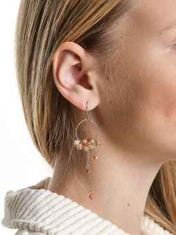 Серьги PR3026 зол-белый - Mini maxi фото 7