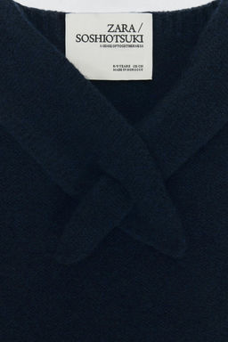 CUELLO PUNTO LANA SOSHIOTSUKI x ZARA / Azul  фото 5