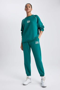 DeFactoFit Тканевые спортивные штаны для дайвинга Jogger стандартного кроя  фото 4