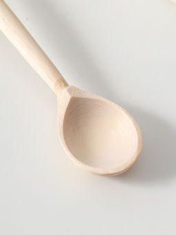 Цена за 10 шт. Ложка чайная, без росписи, фрезерная, 14.07х3,5см