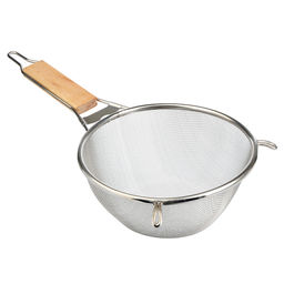 _Сито метал с ободом и ручкой 18,5см, двойная сеть, MLD-6-18.5 (886-050)*(886-043)