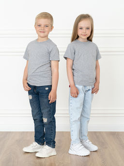 Футболка детская меланж