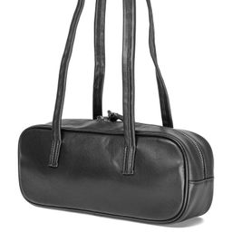 8831 black, Женская кожаная сумка "кросс-боди", Barcelo Biagi