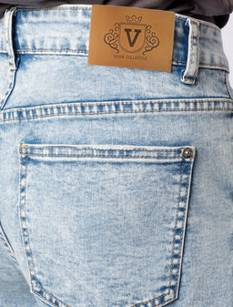 VILATTE / Джинсовые шорты с эластаном  фото 3