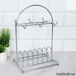 Подставка для чайного набора на 6 персон 19х19,5х30 см / V-795 /уп 60/металл/