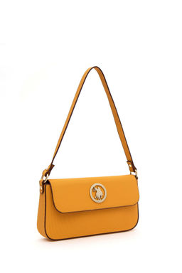 Женская горчичная сумка - U.s. polo assn фото 4