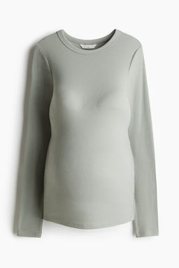 MAMA Camiseta en punto de canale - H&m фото 4