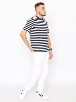 CRB wear/CWSM 60368-41 Футболка мужская,темно-синий/Ex.Cherubino  фото 4