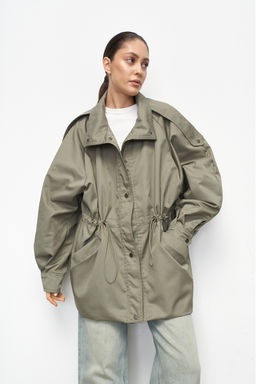 Куртка-реглан на кулиске Olive - Erist store фото 2