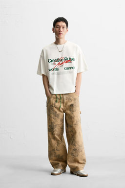 SLOGAN PRINT T-SHIRT