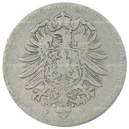 1 марка 1875 года F Германия