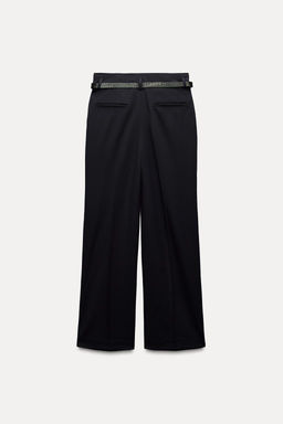 DARTED TROUSERS WITH BELT - Zara фото 4