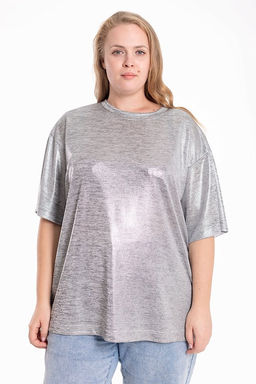 Футболка М325377с серый - Елена фото 4