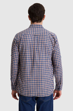 Erkek Lacivert Uzun Kollu G_mlek