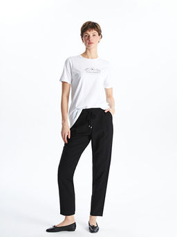 Beli Lastikli Havu? Kesim Kad?n Pantolon