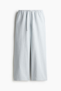Pantal?n denim con cord?n de ajuste - H&m фото 4