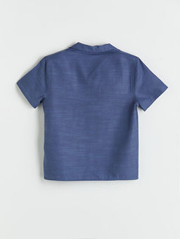 Basic Pamuklu Erkek ?ocuk G?mlek