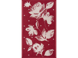 Полотенце махровое 6с104.411ж1 Вальс цветов(бордо) 67х40см