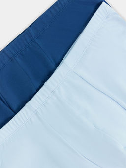 Трусы мужские боксеры мультипак (2 шт.) в сине-сером и пыльно-голубом цвете сине -серый +пыльно -голубой 411122-2 - Mark formelle фото 7