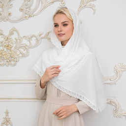 Палантин Светлое чувство - Мастерская ПОКРОВ фото 3