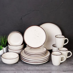 Столовый набор 16 предметов / 16/1500 /уп 2/ Точки - Галеонтрейд фото 2