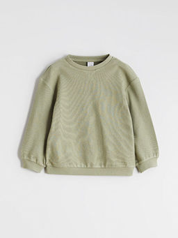 Bisiklet Yaka Erkek Bebek Sweatshirt ve E?ofman Alt?