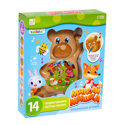 Музыкальная игрушка Милый мишка, звук, свет - Zabiaka фото 4
