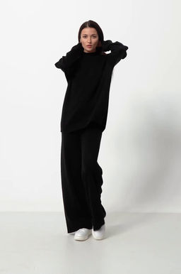 Женский вязаный костюм оверсайз Happy Fox  фото 45